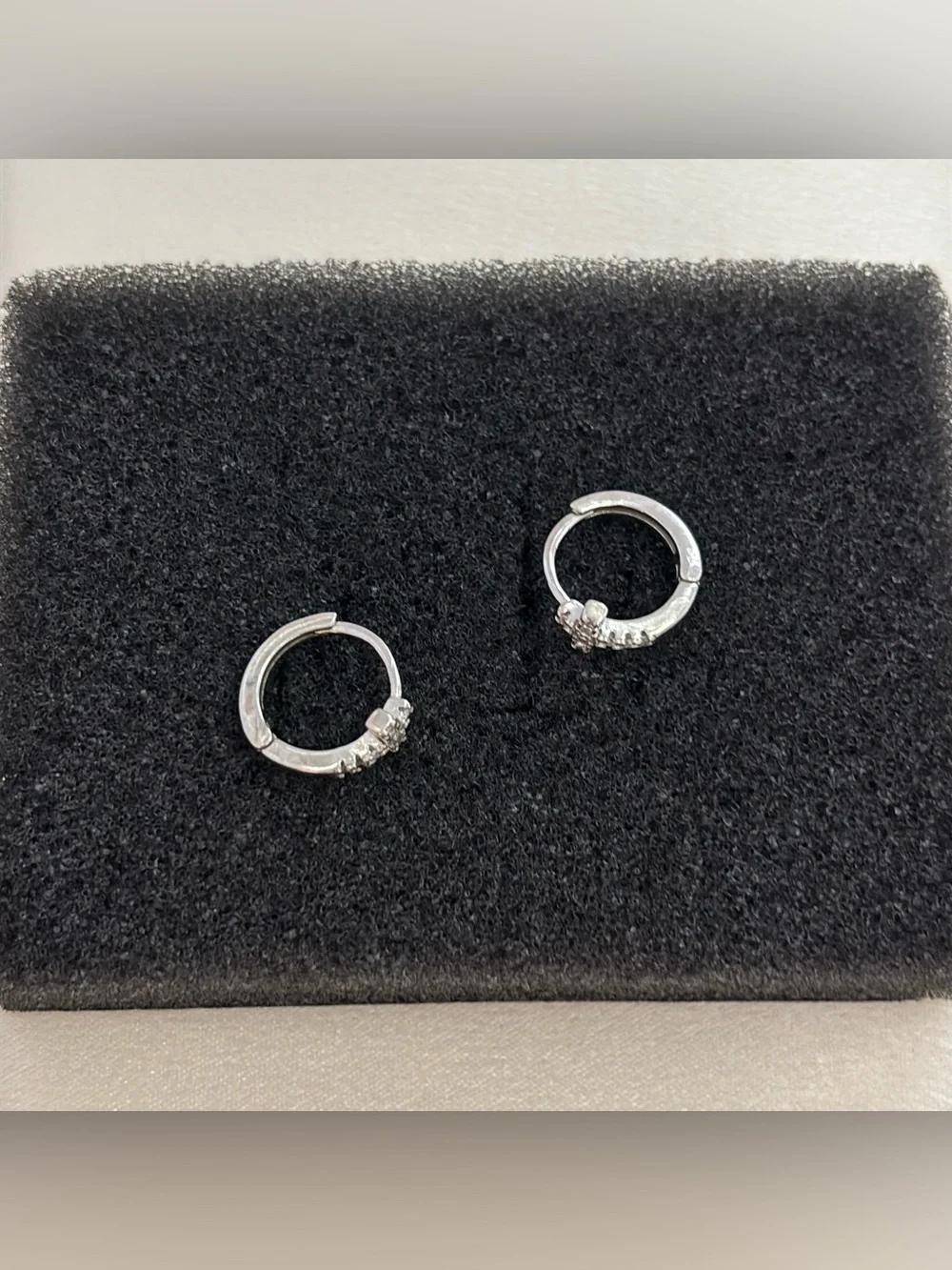 13mm Cross Hoop Earrings for Men Women Streetwear Punk Hip Hop Unisex Earrings